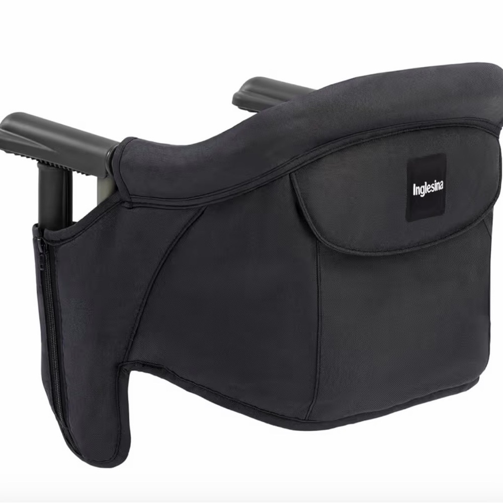 Inglesina Fast Table Chair, Black - Portable Baby High chair